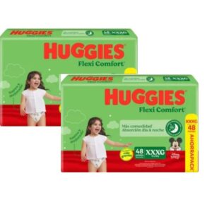 Huggies Flexi Comfort XXXG (Bolsón)