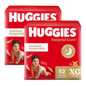 Huggies Natural Care XG (Bolsón)