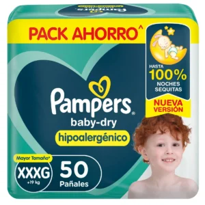 Pampers Baby Dry XXXG x 50u