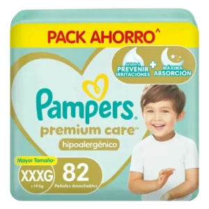 Pampers Premiun Pack Mensual XXXG x82u